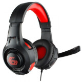 Garnitūra Gembird MHS-G210 Black/Red