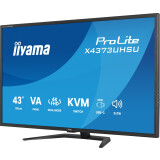 Moniteur iiyama 43" ProLite X4373UHSUB2 (X4373UHSU-B2)