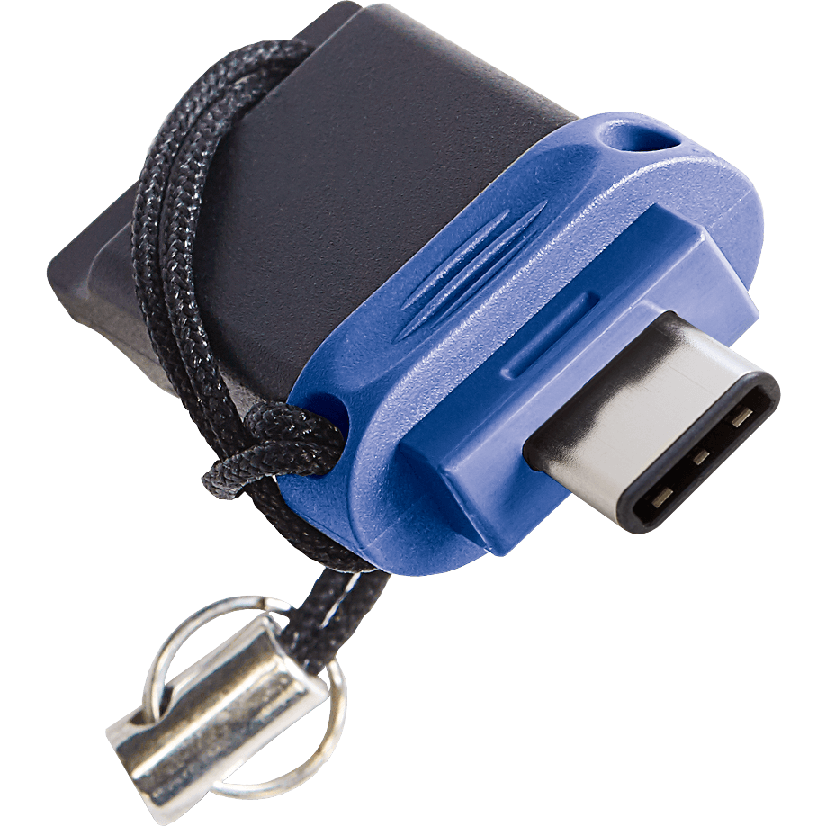clé USB flash 64GB Verbatim Dual Drive (49967)