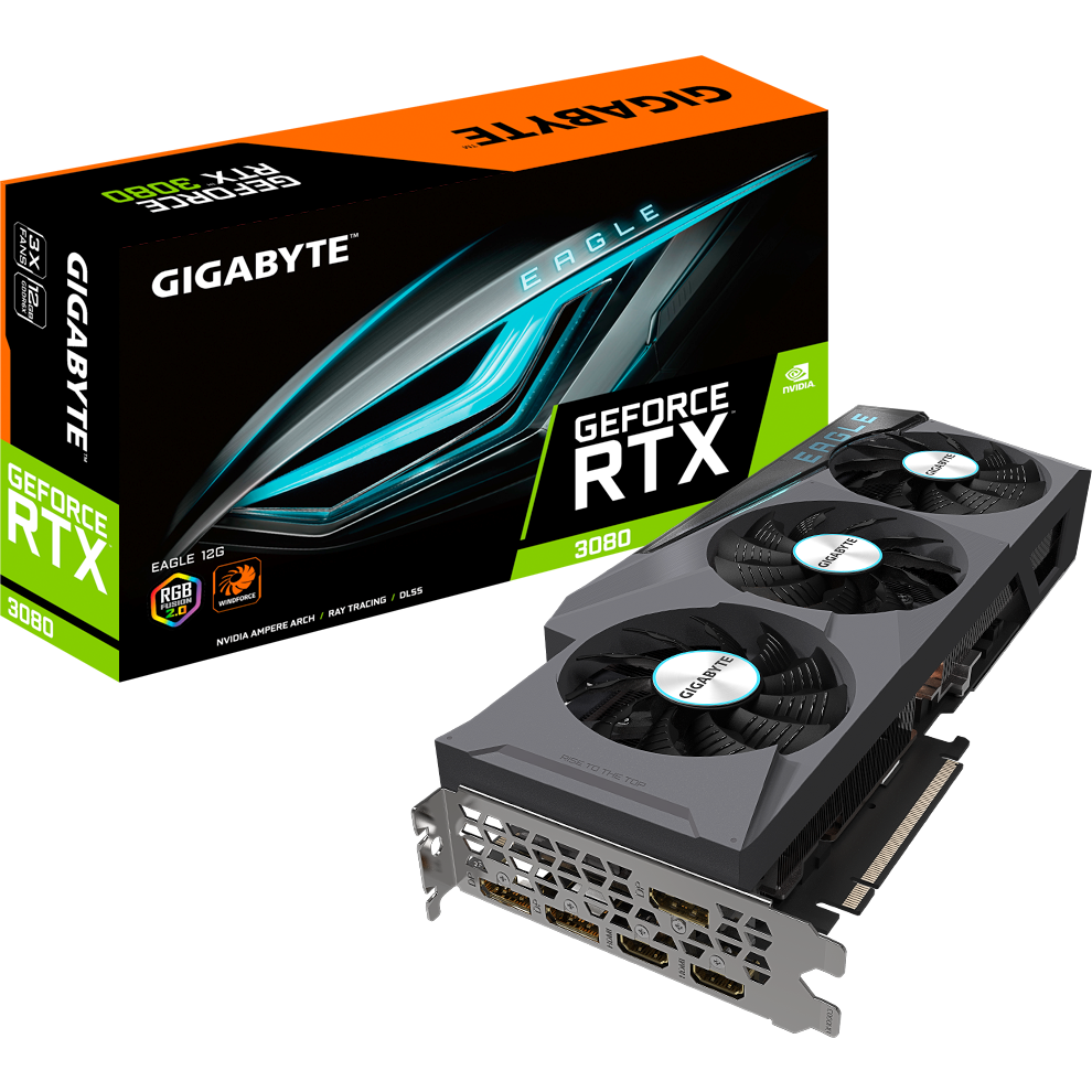 Видеокарта NVIDIA GeForce RTX 3080 Gigabyte EAGLE 12GB (GV-N3080EAGLE-12GD) - photo 8