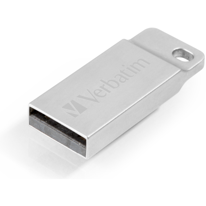 clé USB flash 16GB Verbatim Metal Executive Silver (98748)