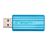 clé USB flash 32GB Verbatim PinStripe Blue (49057)