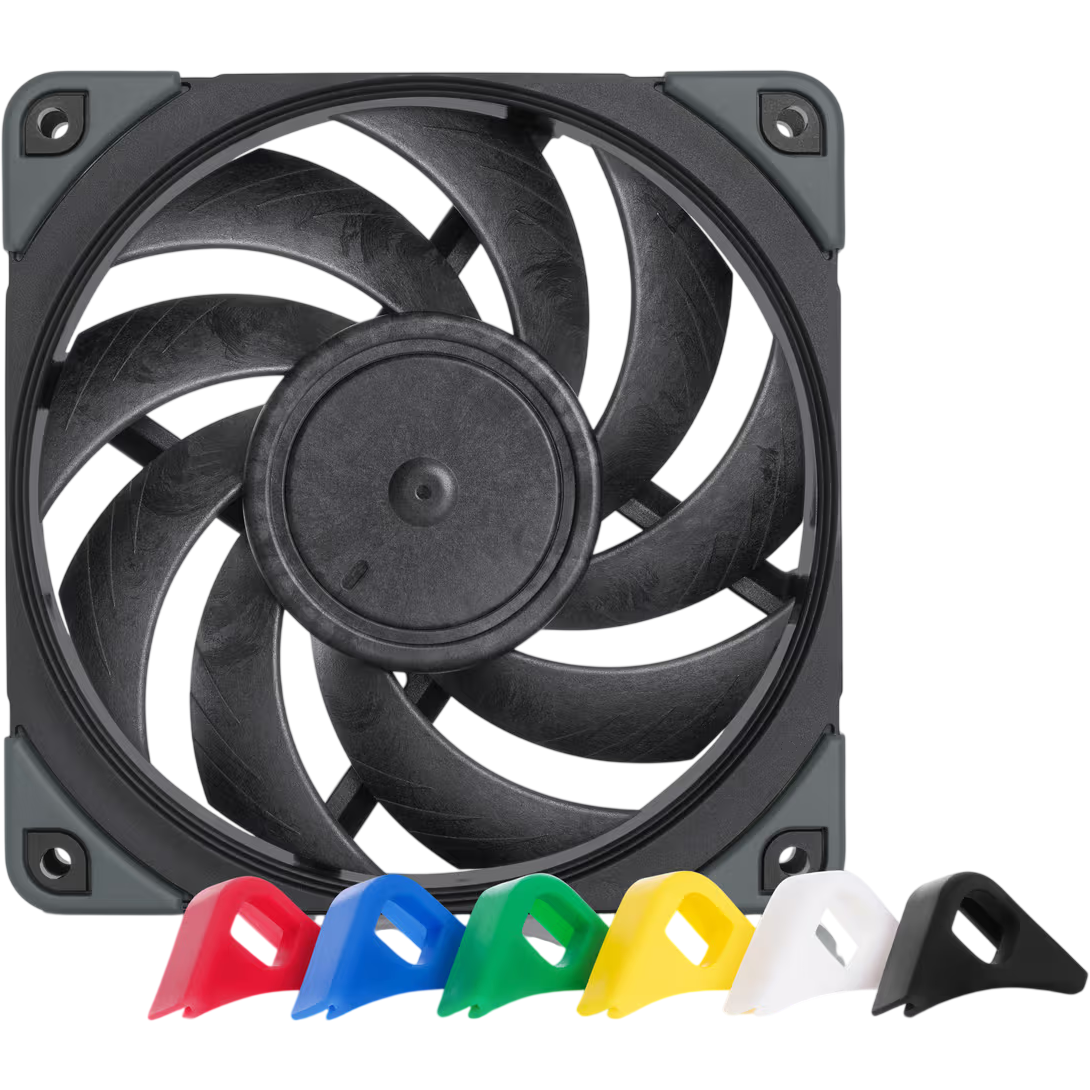 Вентилятор для корпуса Noctua NF-A12x25 PWM chromax.black.swap - NF-A12X25 PWM CH.BK.S - photo 2