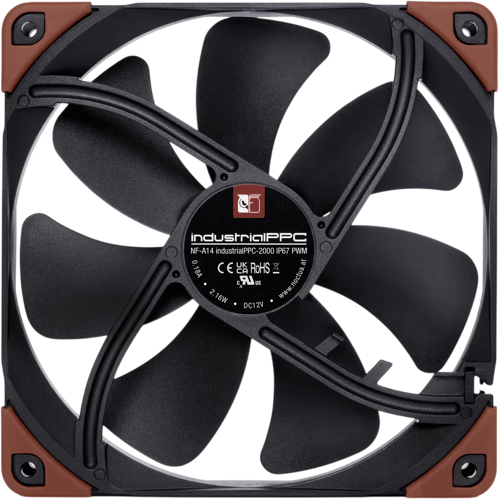 Вентилятор для корпуса Noctua NF-A14 industrialPPC-2000 IP67 PWM - photo 3