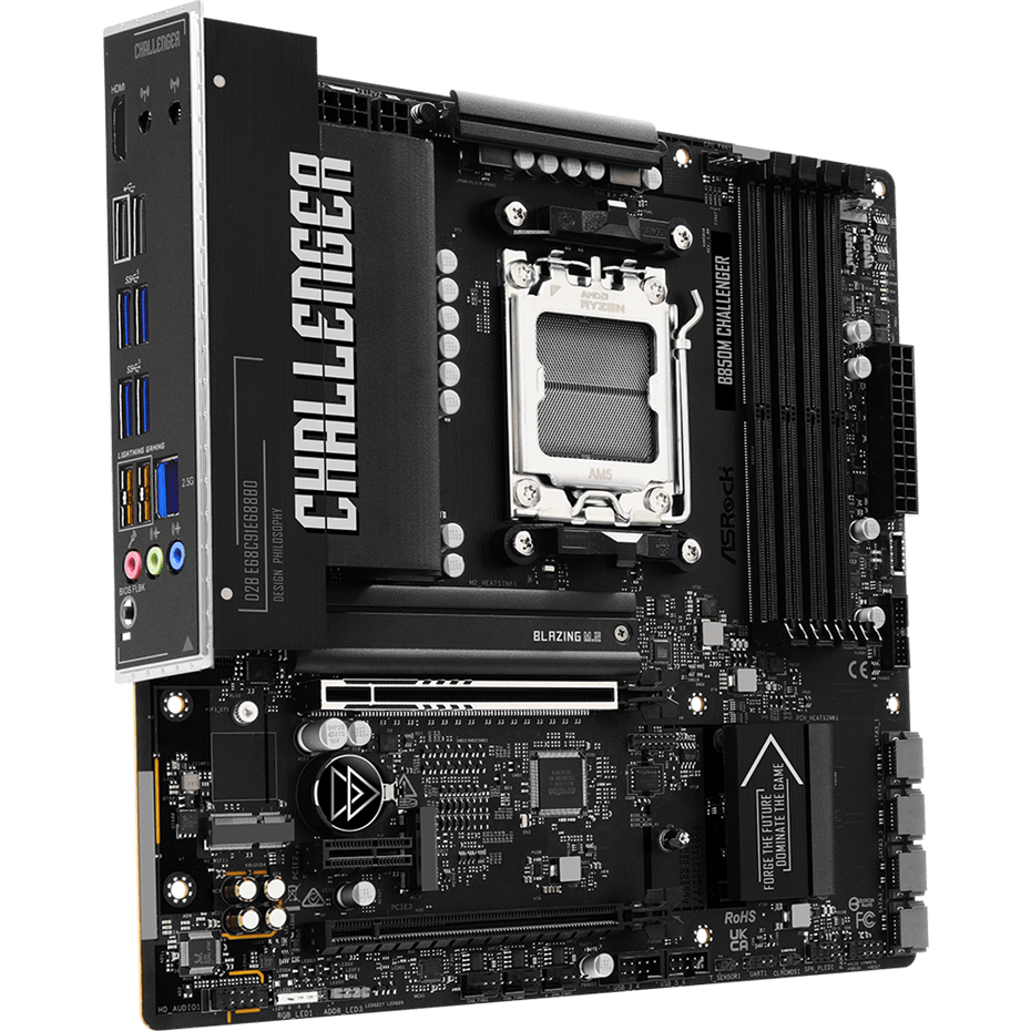 Mainboard ASRock B850M Challenger - Foto 2