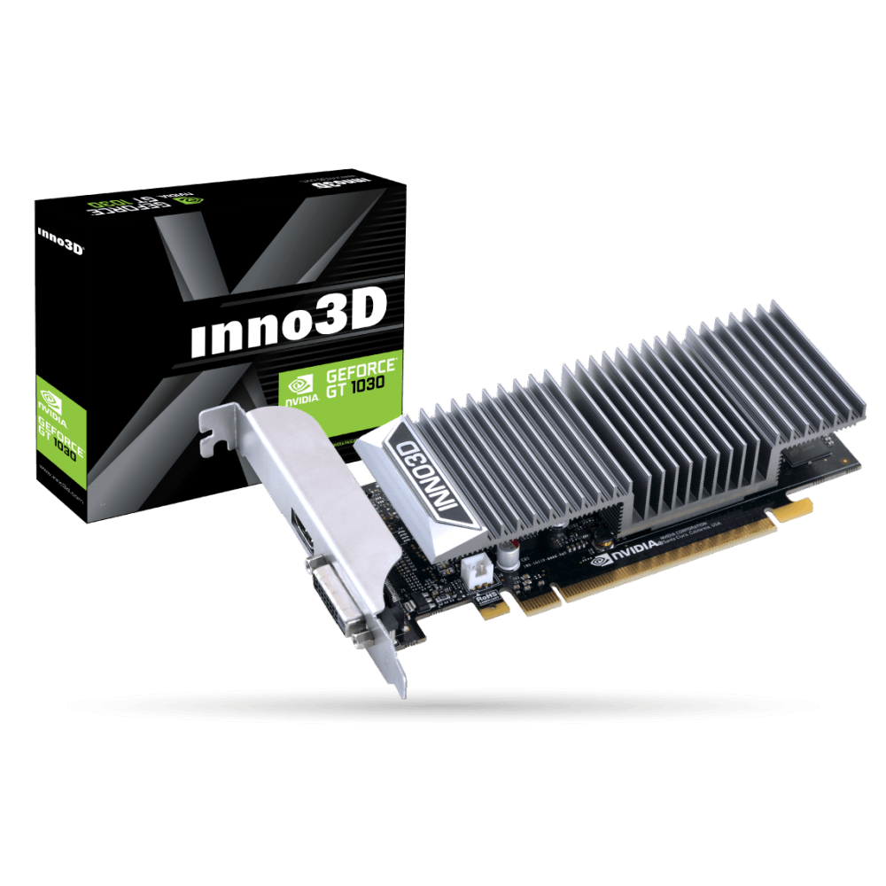 Видеокарта NVIDIA GeForce GT 1030 INNO3D 2GB (N1030-1SDV-E5BL) - photo 2