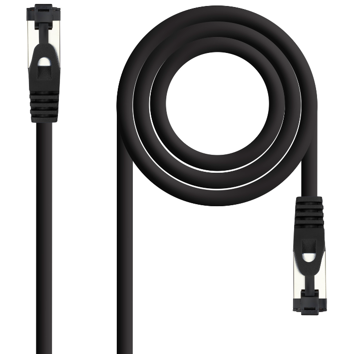 Cordon de connexion NANOCABLE 10.20.2000-L25-BK, 0.25m