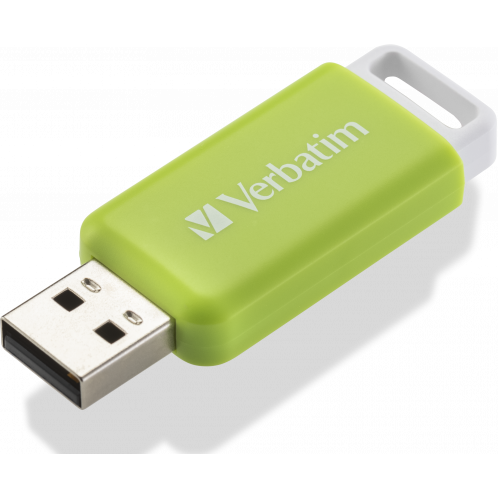 clé USB flash 32GB Verbatim DataBar Green (49454)