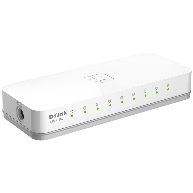 Commutateur (switch) D-Link DES-1008C