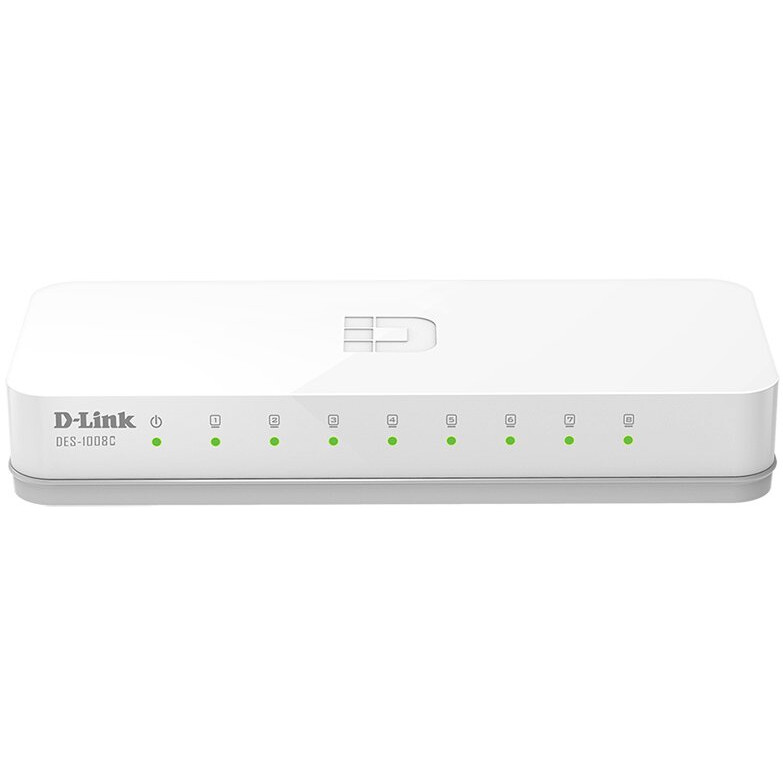 Commutateur (switch) D-Link DES-1008C - photo 2