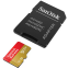 Карта памяти 64GB MicroSD SanDisk Extreme + SD adapter (SDSQXAH-064G-GN6MA) - photo 2