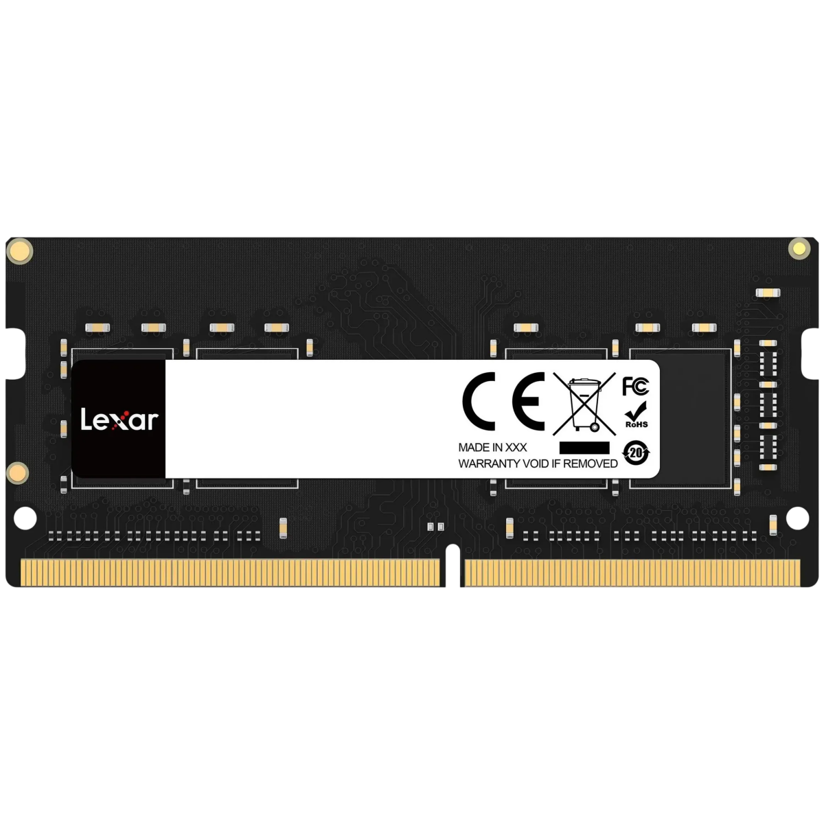 Mémoire vive 8GB DDR5 5600MHz Lexar SO-DIMM (LD5S08G56C46ST-BGS)