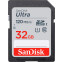 Carte mémoire 32GB SD SanDisk Ultra (SDSDUN4-032G-GN6IN)