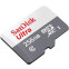 Carte mémoire 256GB MicroSD SanDisk Ultra + SD adapter (SDSQUNR-256G-GN6TA)