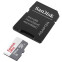 Carte mémoire 256GB MicroSD SanDisk Ultra + SD adapter (SDSQUNR-256G-GN6TA) - photo 2