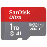 Carte mémoire 1TB MicroSD SanDisk Ultra + SD adapter (SDSQUAC-1T00-GN6MA)