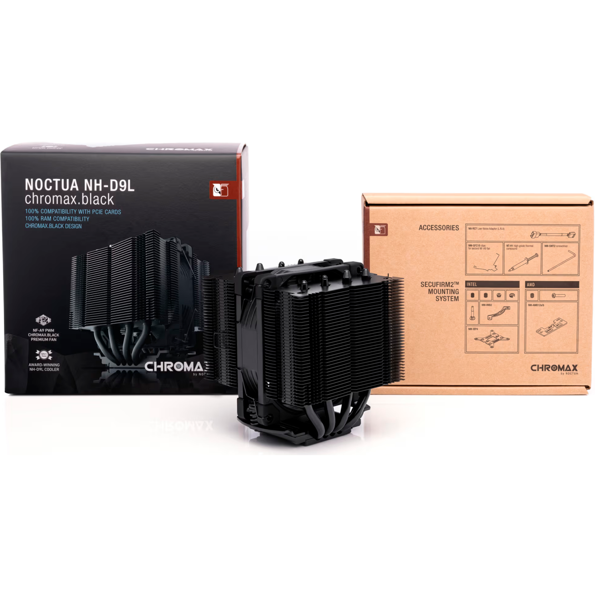 Кулер Noctua NH-D9L Chromax Black - NH-D9L CHROMAX.BLACK - photo 6