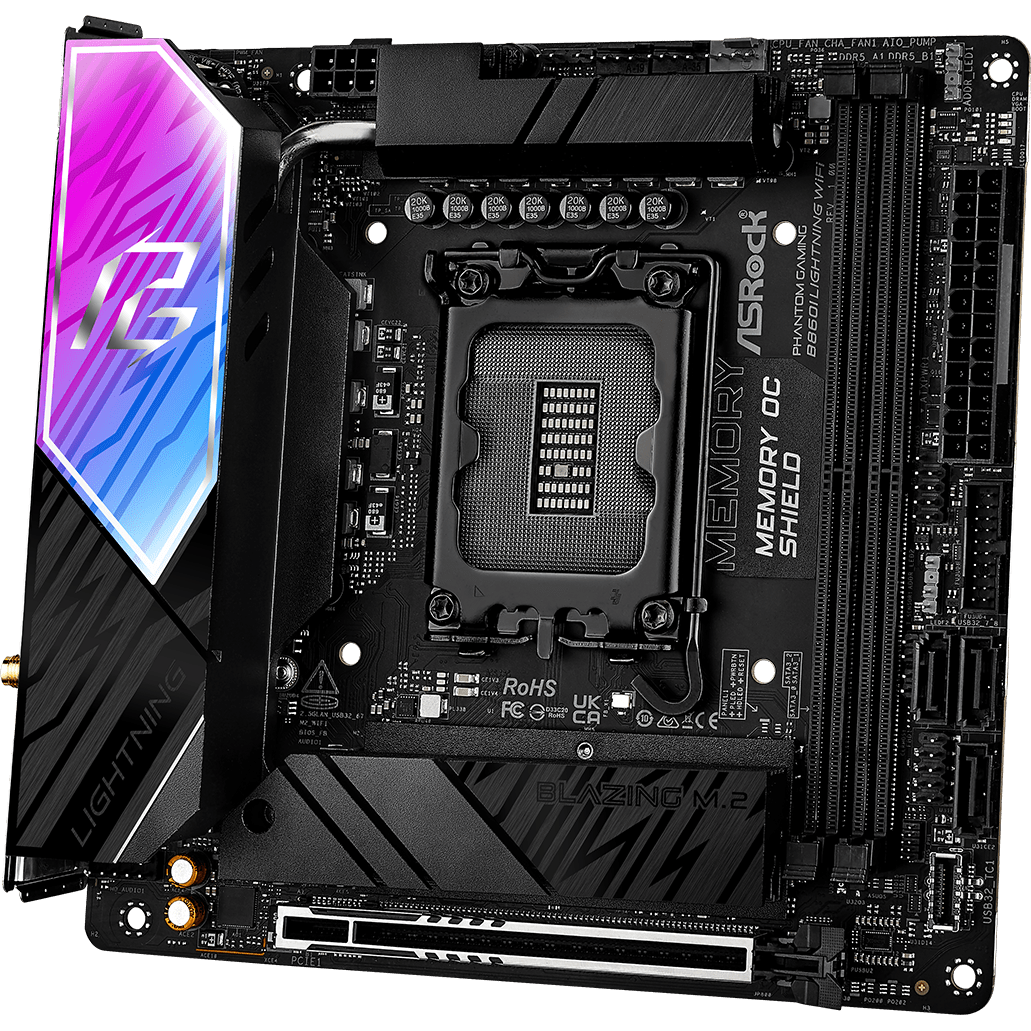Mainboard ASRock B860I Lightning WiFi - Foto 3