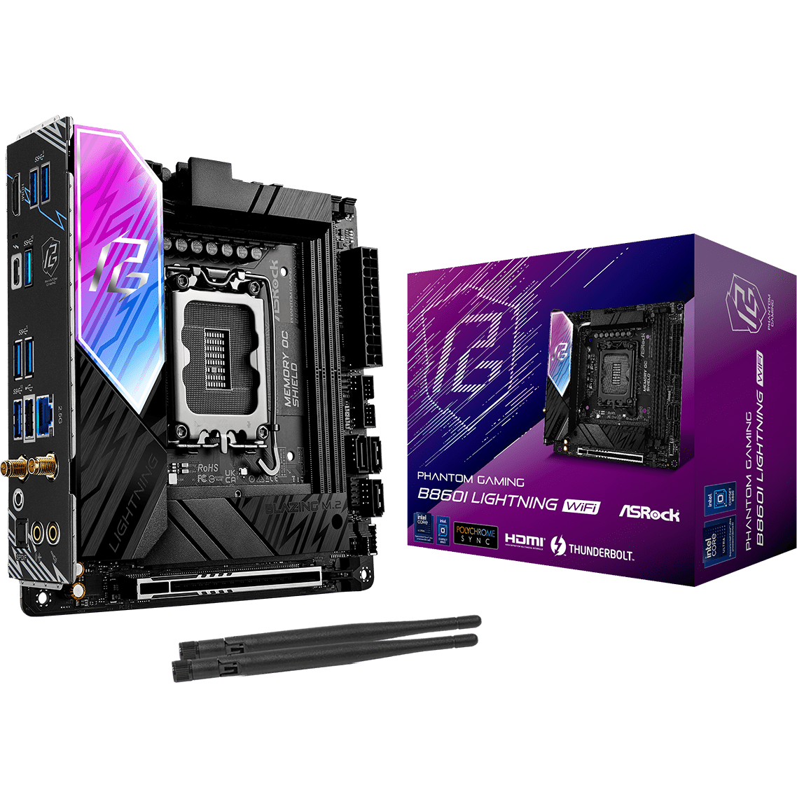 Mainboard ASRock B860I Lightning WiFi - Foto 5