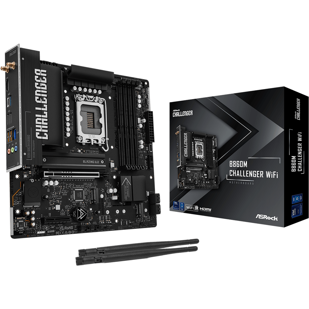 Mainboard ASRock B860M Challenger WiFi - Foto 5