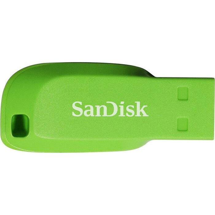 clé USB flash 16GB SanDisk Cruzer Blade Green (SDCZ50C-016G-B35GE)