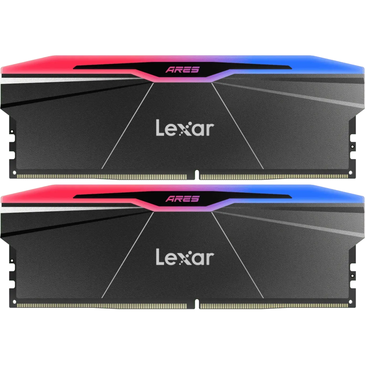 Mémoire vive 32GB DDR5 6400MHz Lexar ARES 2nd Gen RGB (LD5U16G64C30BR-RGD) (2x16GB KIT)