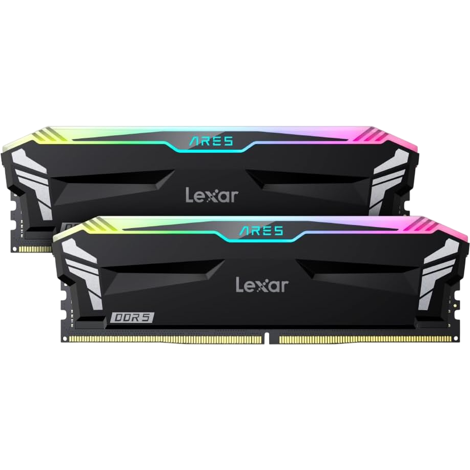 Mémoire vive 32GB DDR5 6800MHz Lexar ARES RGB (LD5U16G68C34LA-RGD) (2x16GB KIT)