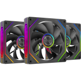 Вентилятор для корпуса Mars Gaming MF-LinkFinityKit2R Black (3-Fan Pack) (MFLINKFINITYKIT2R)