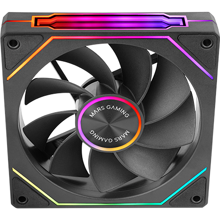Вентилятор для корпуса Mars Gaming MF-LinkFinityKit2R Black (3-Fan Pack) - MFLINKFINITYKIT2R - photo 2