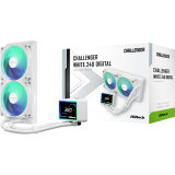 Liquid Cooling System ASRock Challenger Digital 240 White (90-ACLA24-WAAGA6)