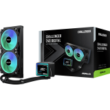 Liquid Cooling System ASRock Challenger Digital 240 Black (90-ACLA24-BAAGA6)