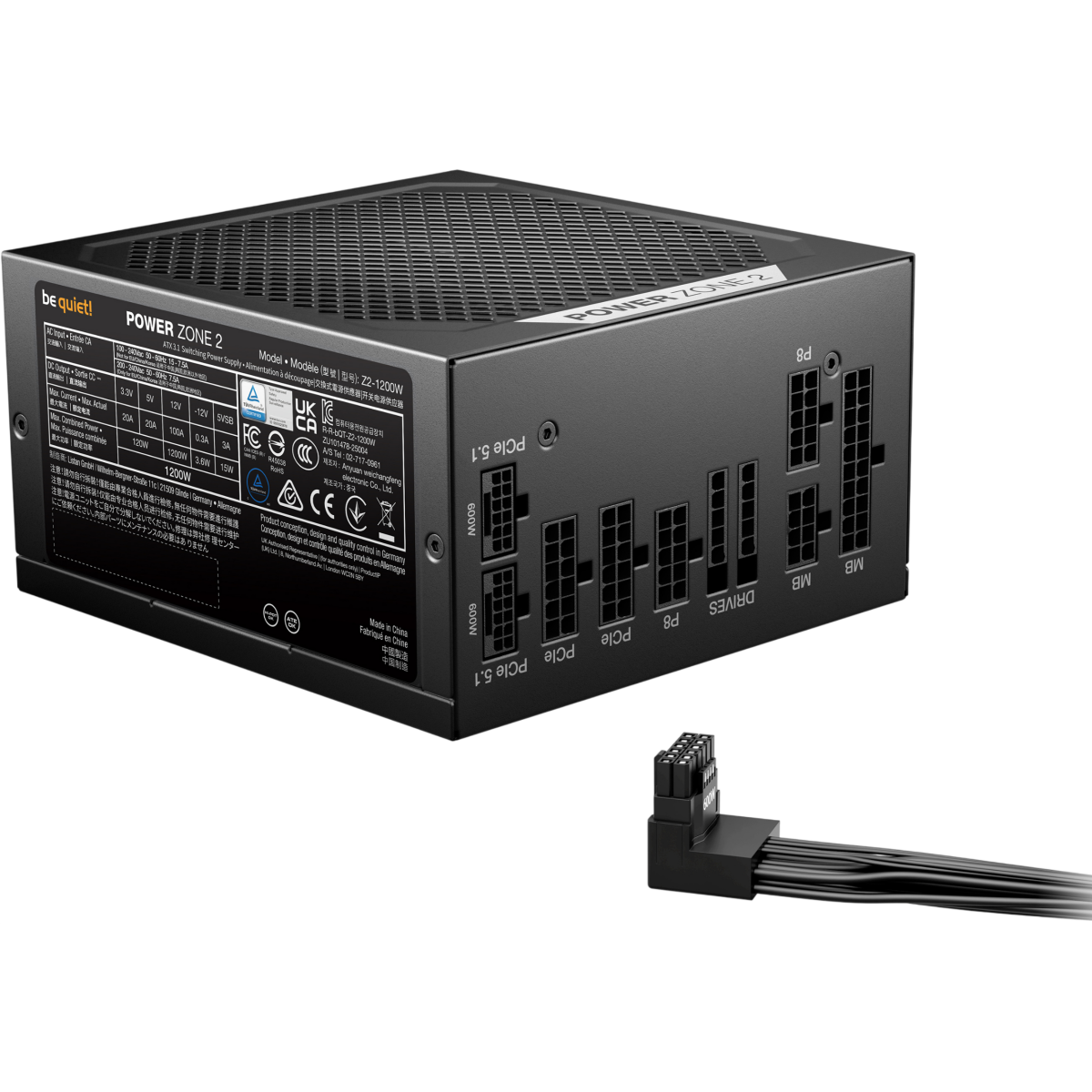 Power supply 1200W Be Quiet Power Zone 2 - BP030EU - photo 4