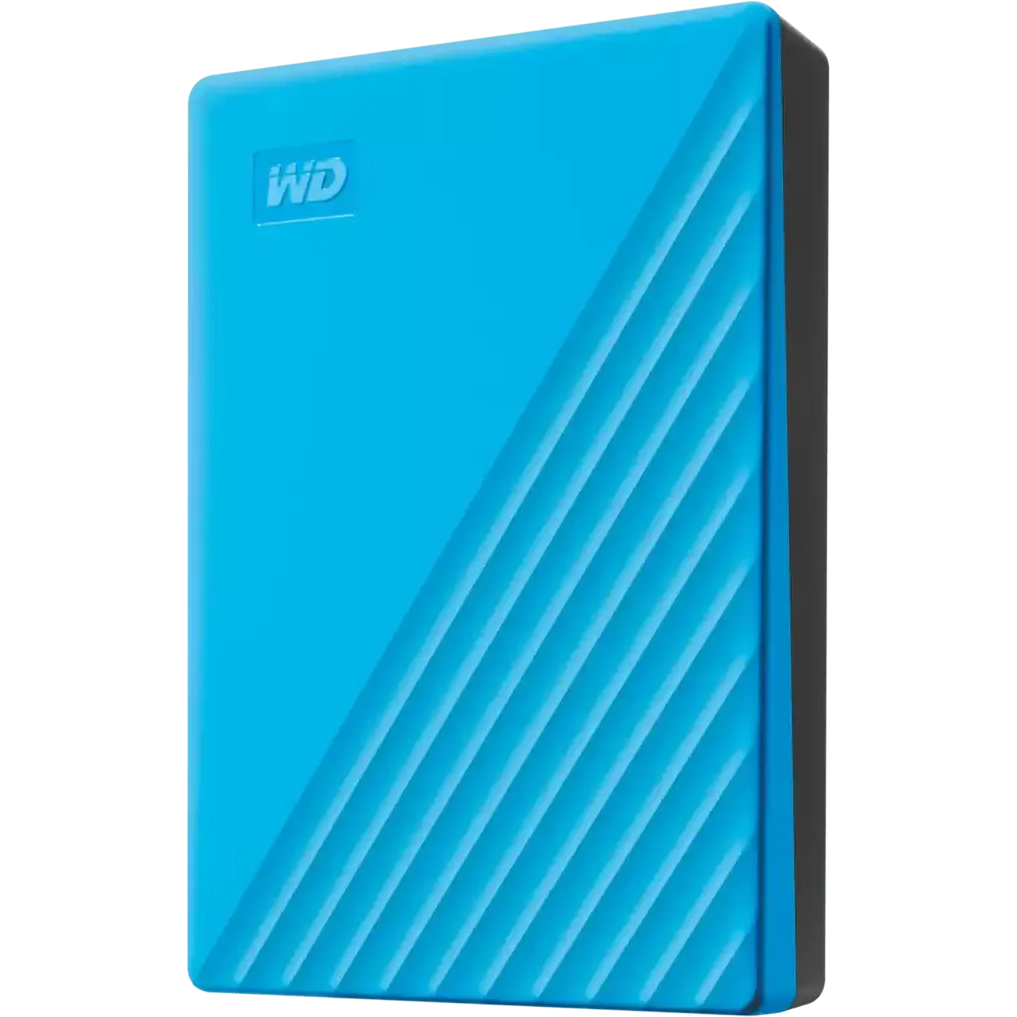 Внешний жёсткий диск 6TB WD My Passport Blue (WDBR9S0060BBL) - WDBR9S0060BBL-WESN