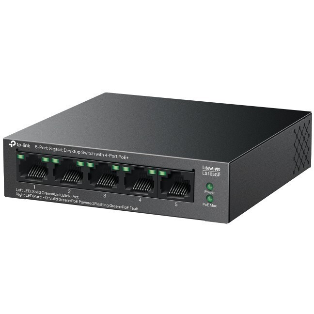 Switch (Network Switch) TP-Link LS105GP - photo 2