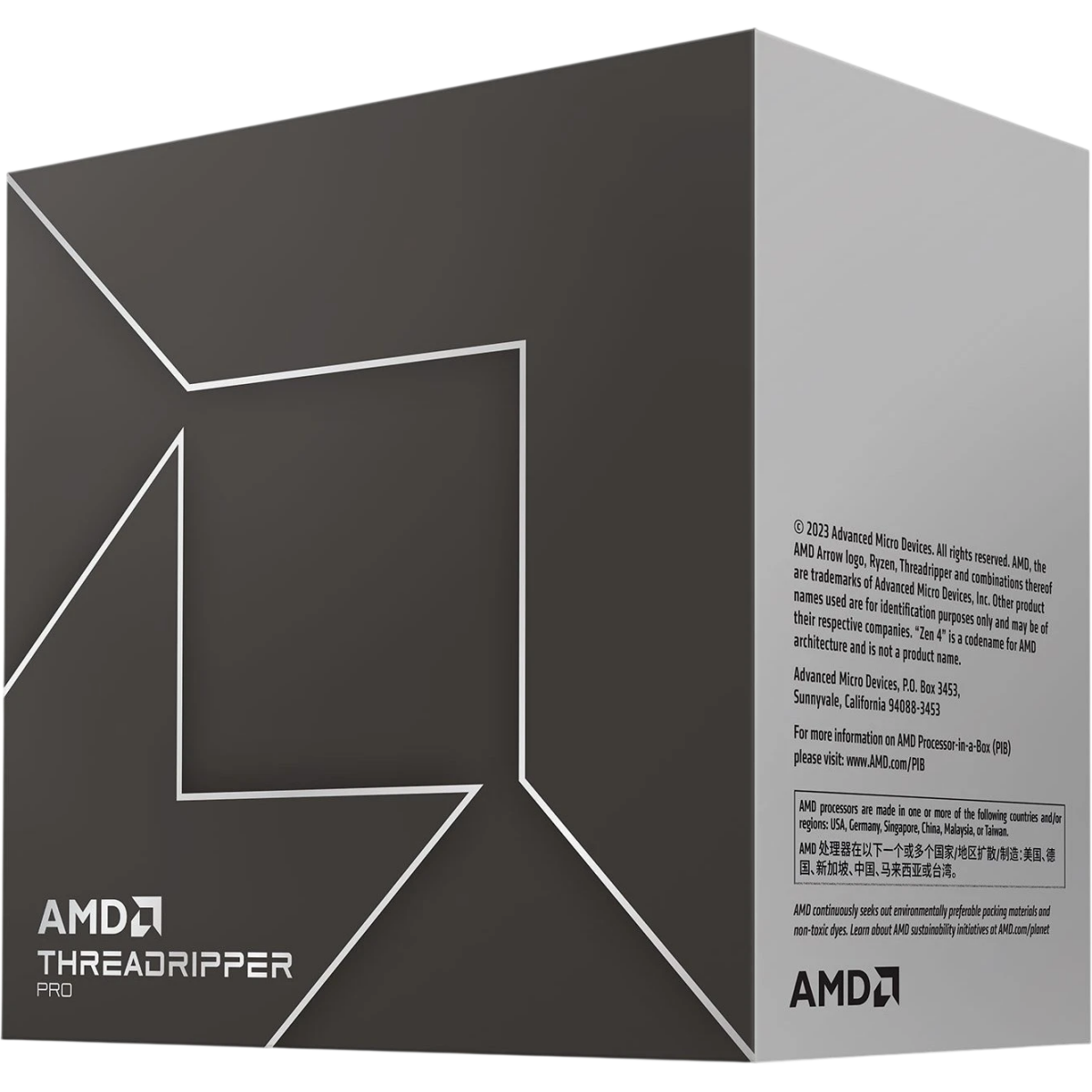 Server Processor AMD Ryzen Threadripper PRO 7995WX BOX - 100-100000884WOF - photo 2
