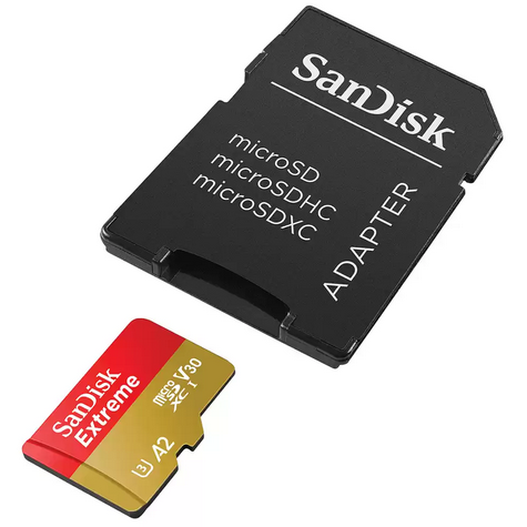 Carte mémoire 1TB MicroSD SanDisk Extreme + SD adapter (SDSQXAV-1T00-GN6MA) - photo 2