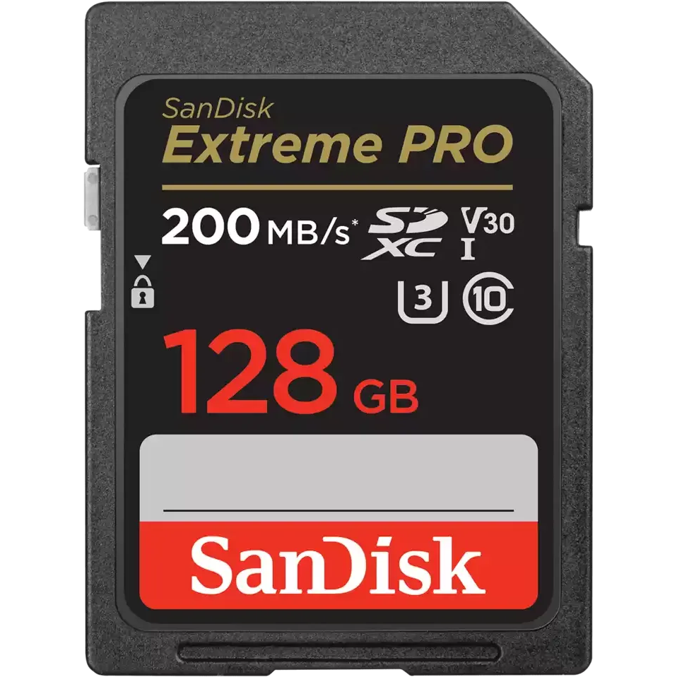 Carte mémoire 128GB SD SanDisk Extreme Pro (SDSDXXD-128G-GN4IN)