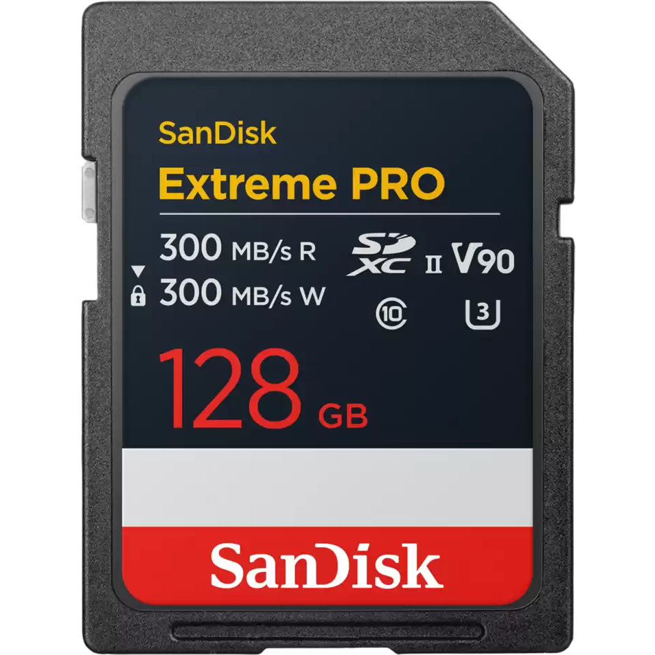 Carte mémoire 128GB SD SanDisk Extreme Pro (SDSDXDM-128G-GN4IN)