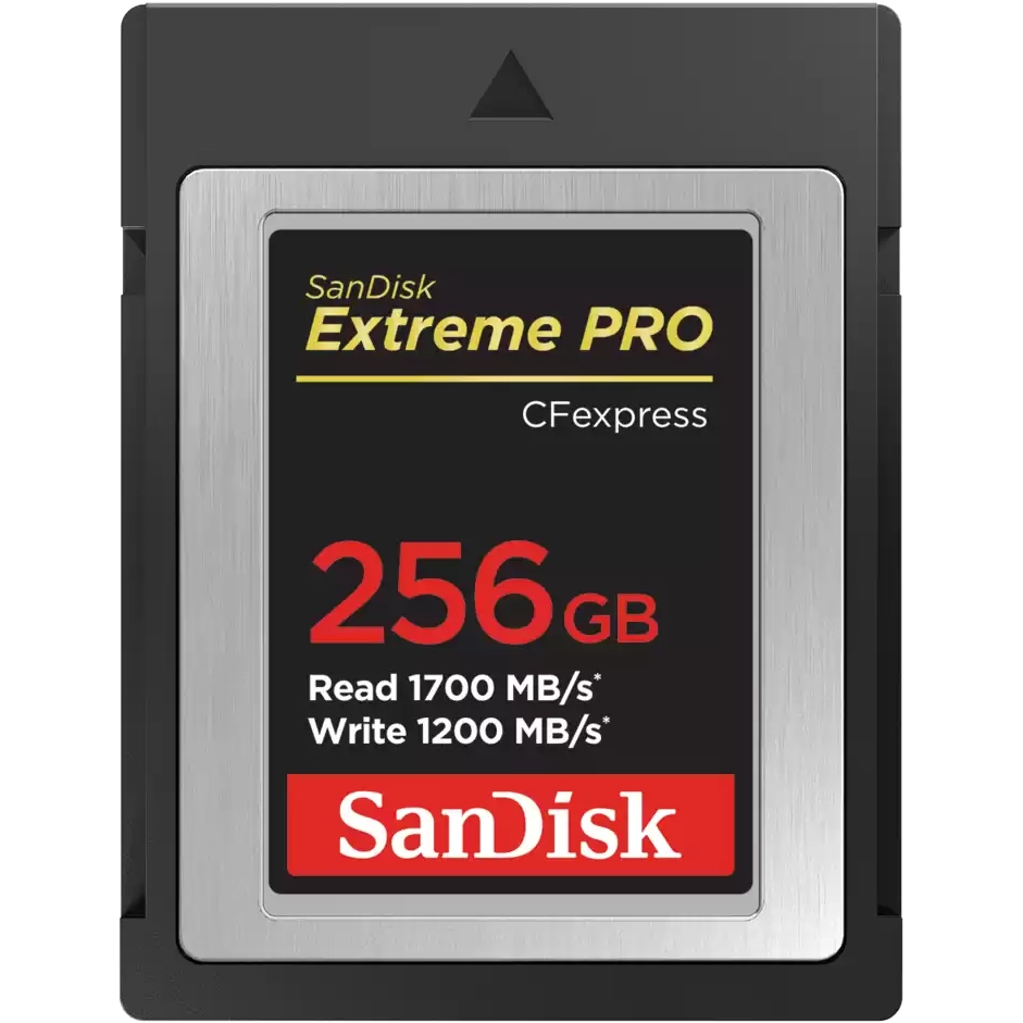 Carte mémoire 256GB CFexpress SanDisk Extreme Pro (SDCFE-256G-GN4NN)