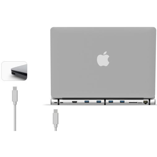 Bāzes stacija Rombica Type-C Dock - TC-00080 - foto 3