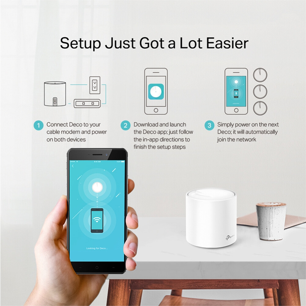 Système Wi-Fi maillé TP-Link Deco X20 (3 pcs) - Deco X20(3-pack) - photo 4