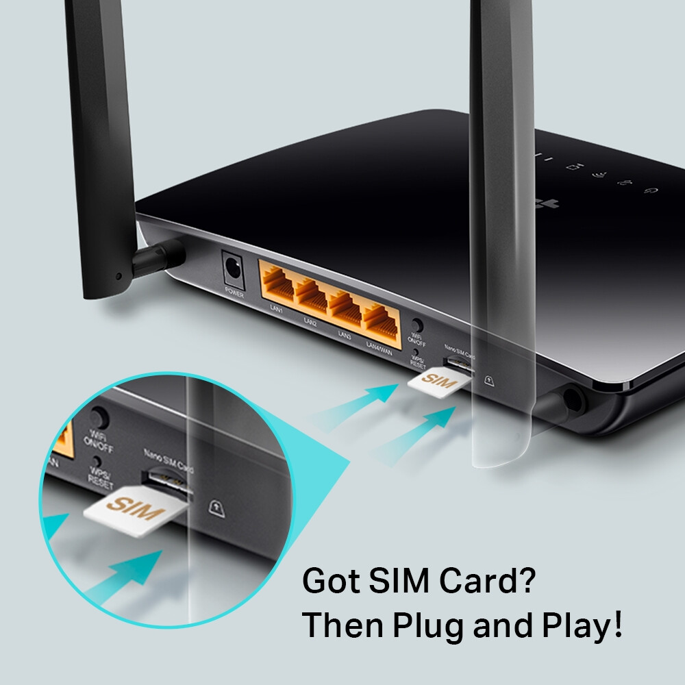 Routeur Wi-Fi TP-Link TL-MR6400 - photo 4