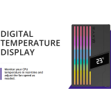 Кулер XYZ Thermax 4 Pulsar Black (X-AC-THERPULB4)