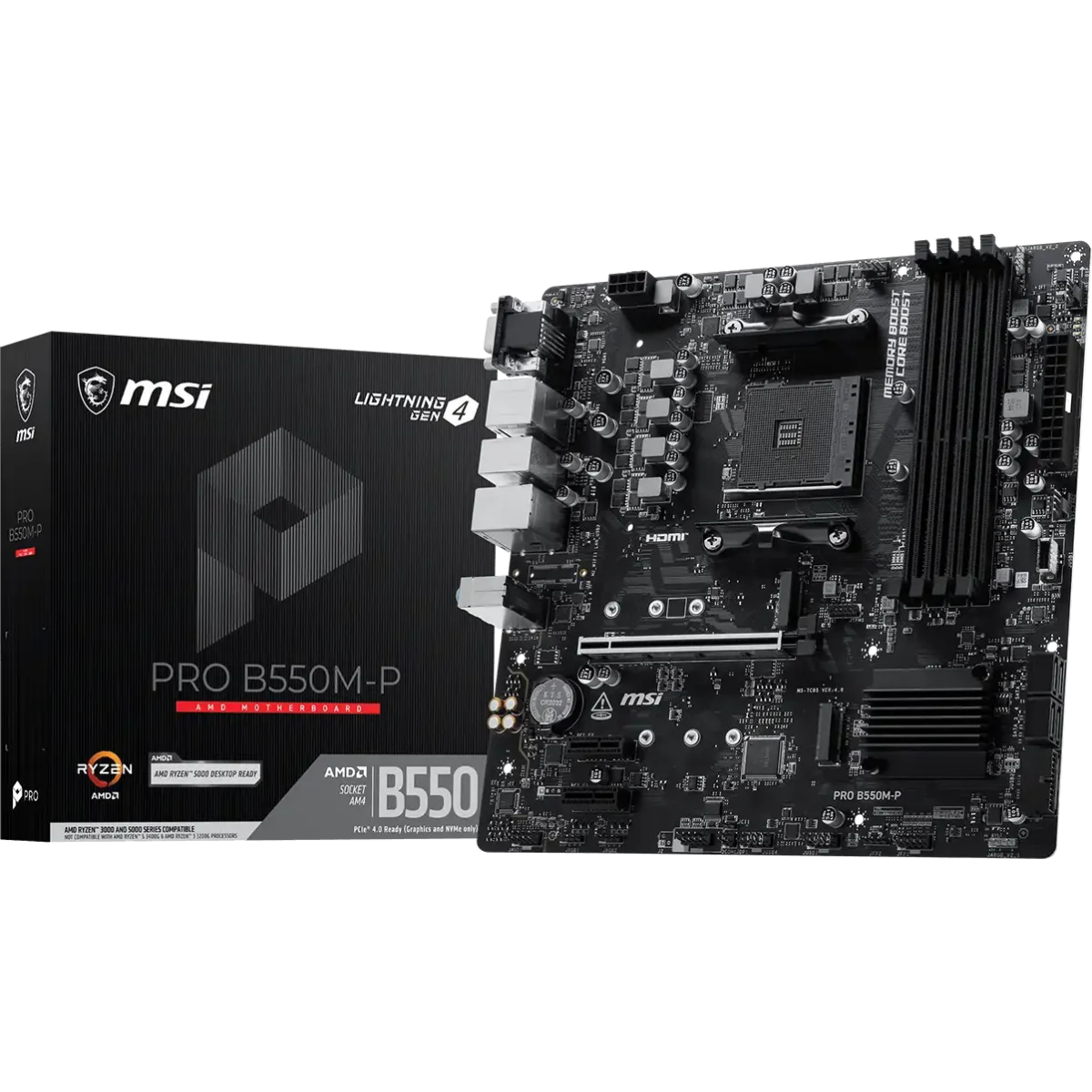 Carte mère MSI PRO B550M-P - photo 5