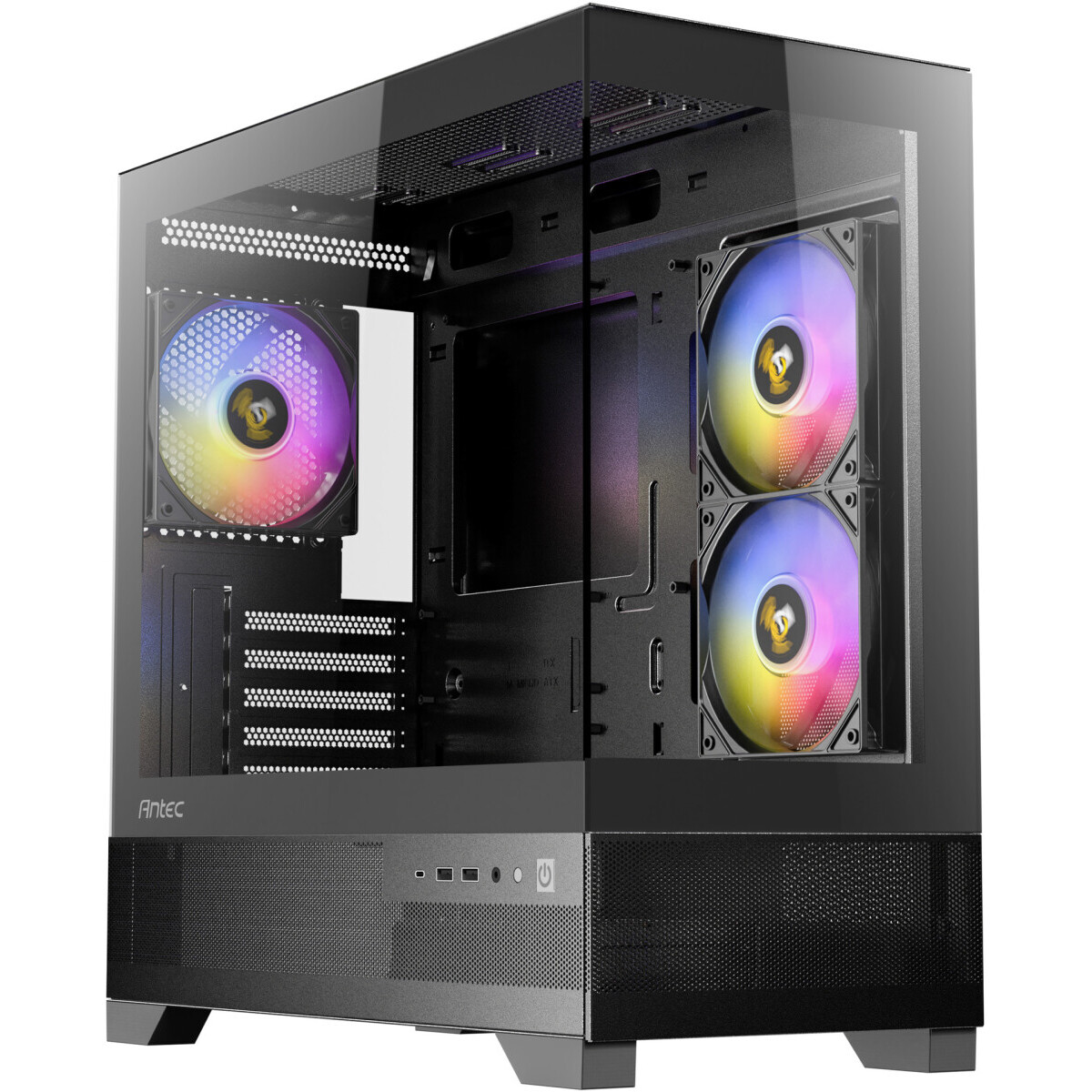 Boîtier Antec CX500M RGB Black - 0-761345-10099-1