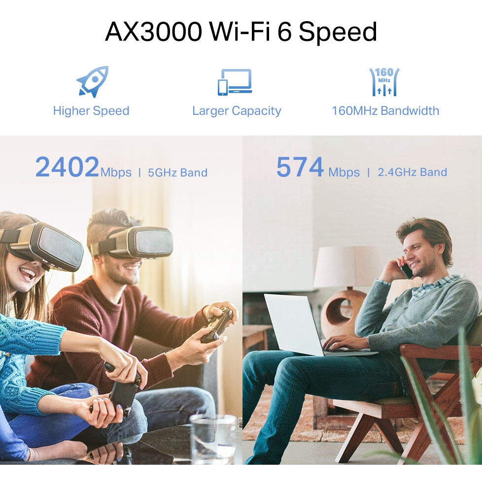 Amplificateur Wi-Fi (répétiteur) TP-Link RE705X - photo 5