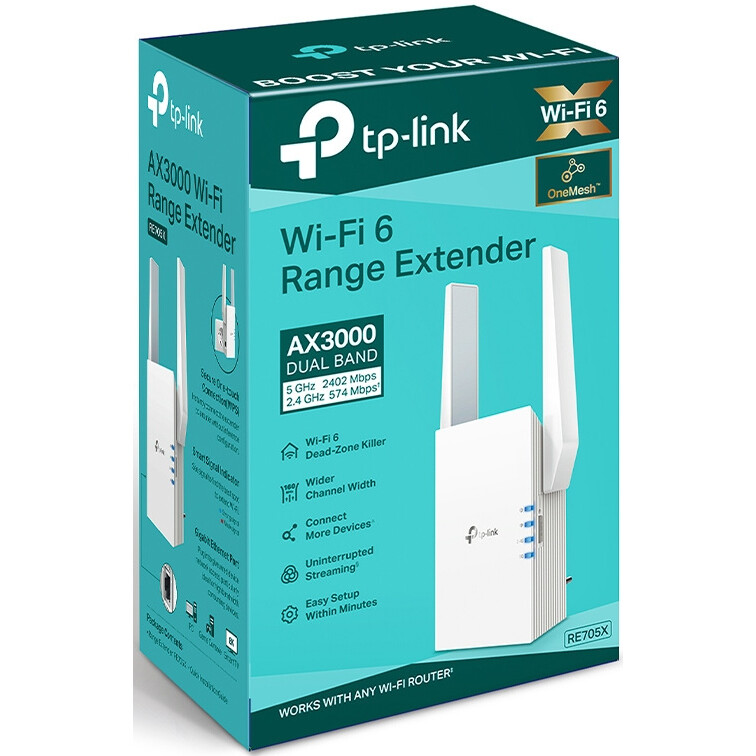Amplificateur Wi-Fi (répétiteur) TP-Link RE705X - photo 6