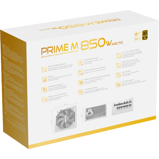 Alimentation électrique 850W Xigmatek Prime M Arctic - EN48081 - photo 10