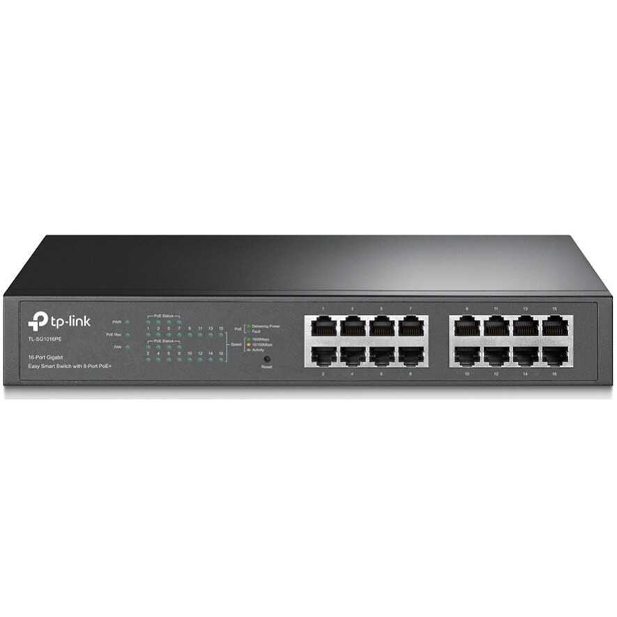 Коммутатор (свитч) TP-Link TL-SG1016PE - photo 2