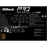 Alimentation électrique 850W ASRock PRO PRO-850B (90-UXR085-BNEAA2)